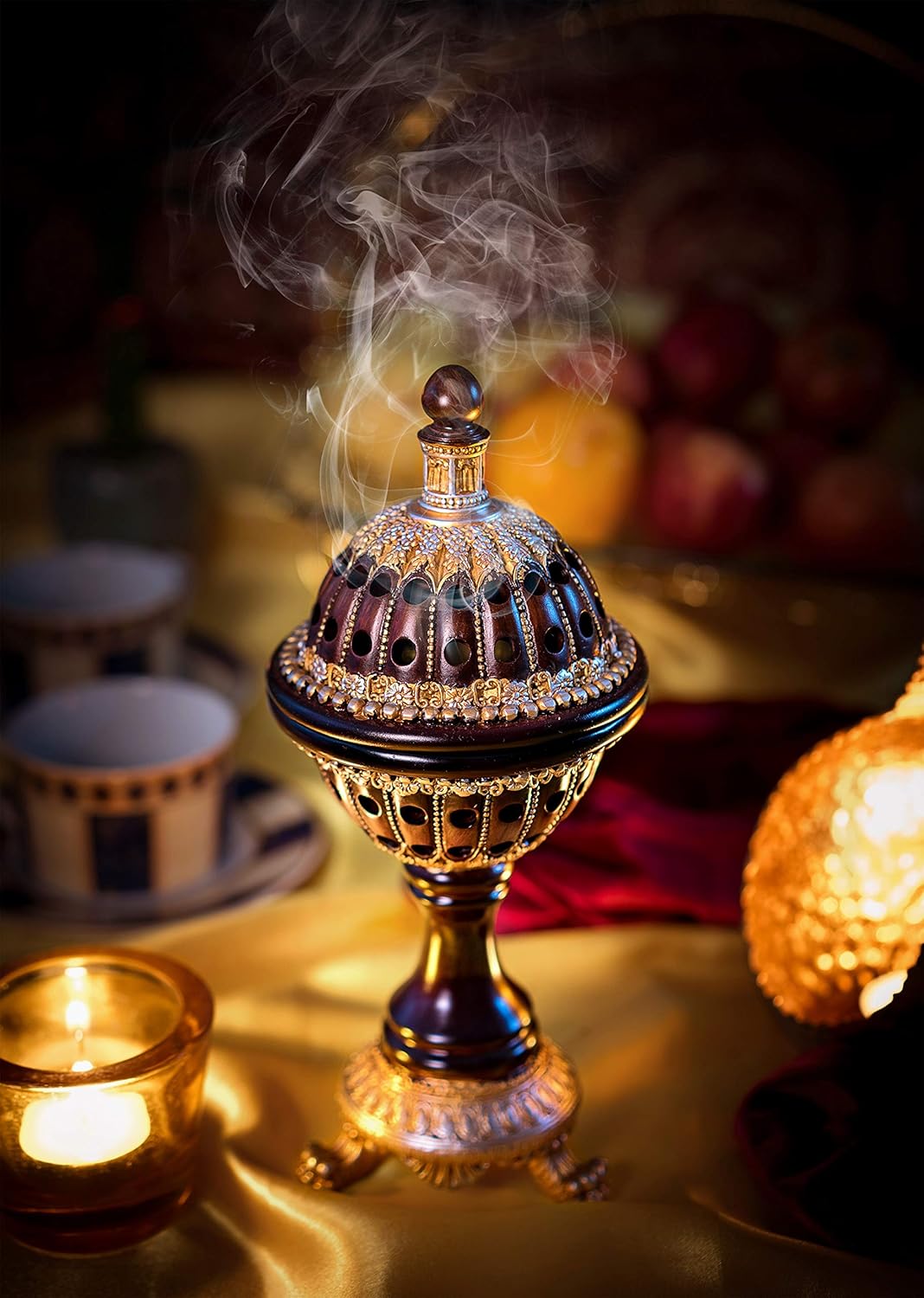 SunnahCo Bakhoor Home Set – Burner & Tablets